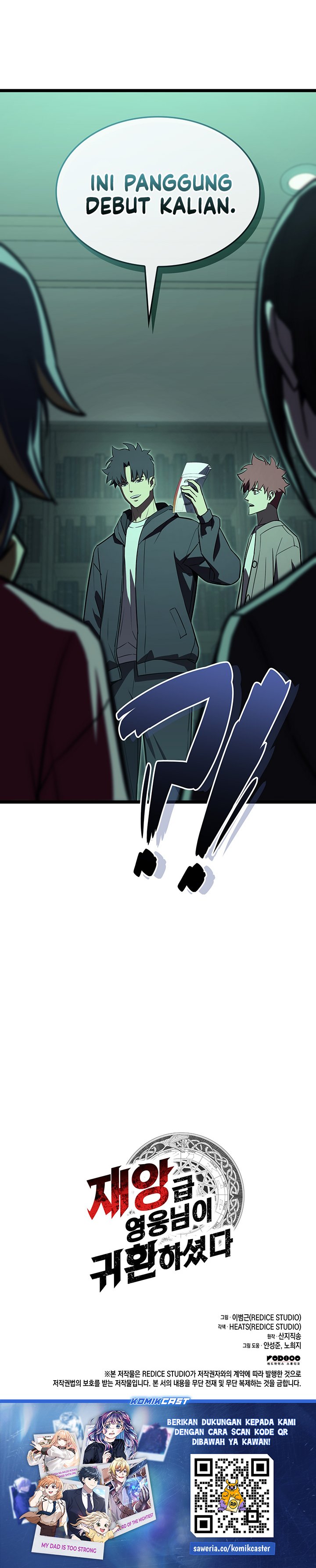 A Disaster-Class Hero Has Returned Chapter 143 Bahasa Indonesia