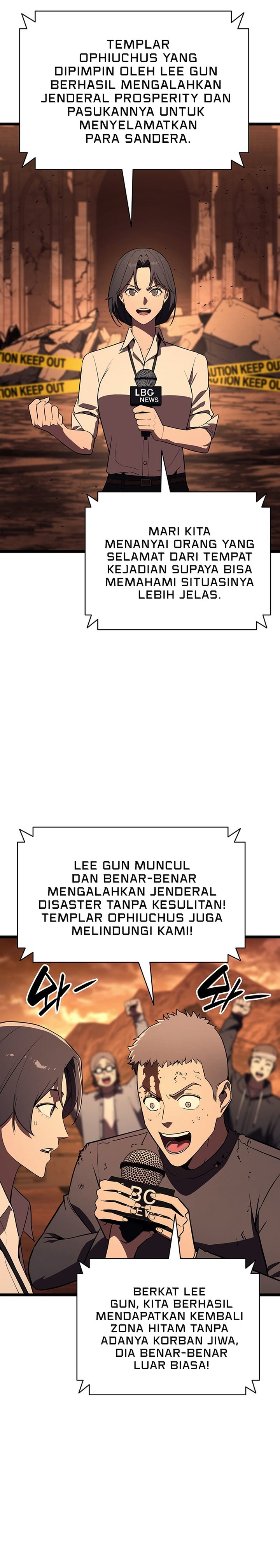 A Disaster-Class Hero Has Returned Chapter 144 Bahasa Indonesia