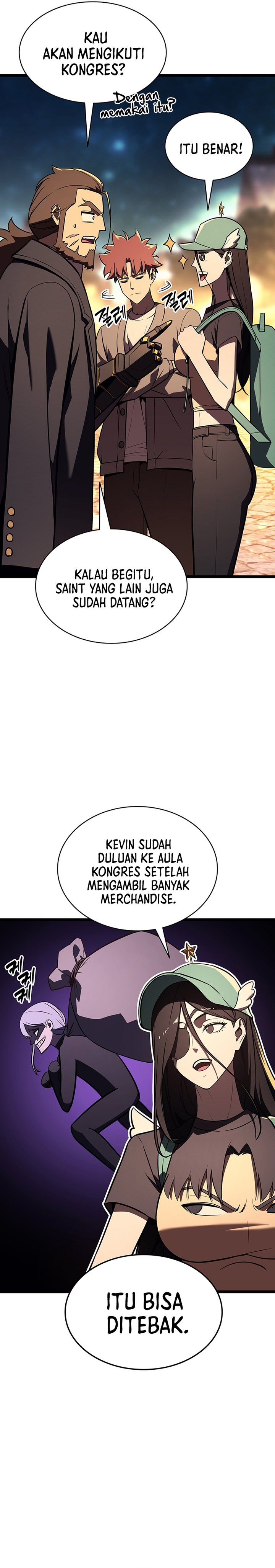 A Disaster-Class Hero Has Returned Chapter 144 Bahasa Indonesia