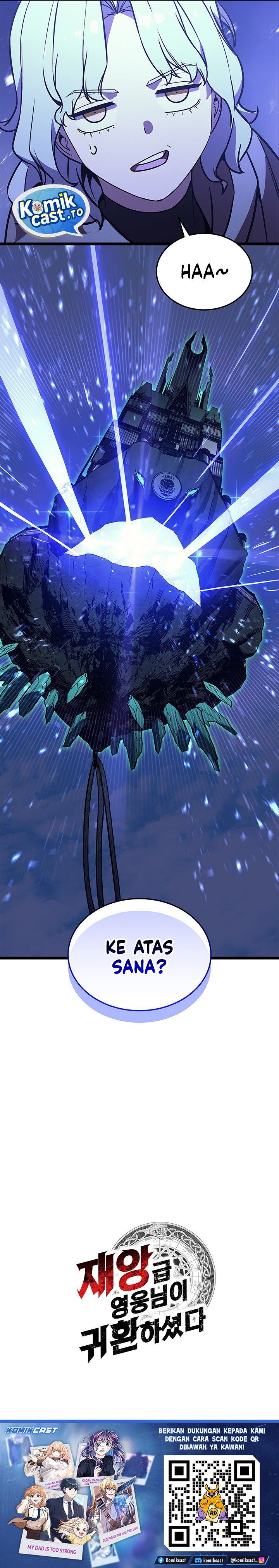 A Disaster-Class Hero Has Returned Chapter 154 Bahasa Indonesia