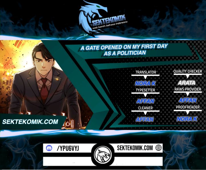 A Gate Opened On My First Day As A Politician Chapter 02 Bahasa Indonesia