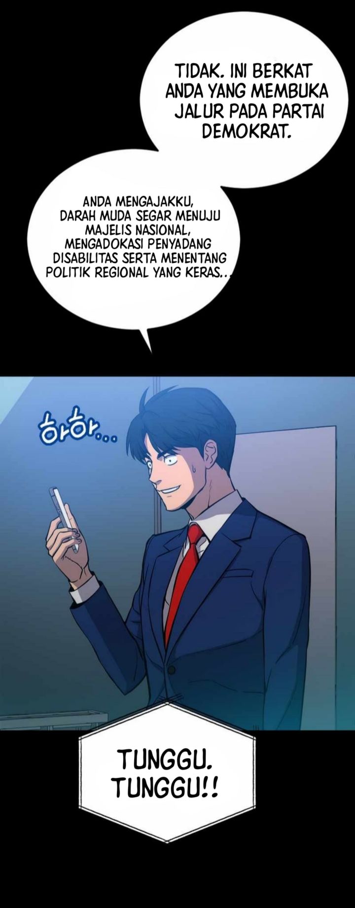 A Gate Opened On My First Day As A Politician Chapter 02 Bahasa Indonesia