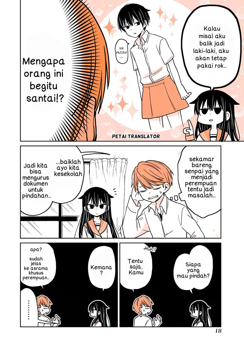 A Lazy Guy Woke Up As A Girl One Morning chapter 2