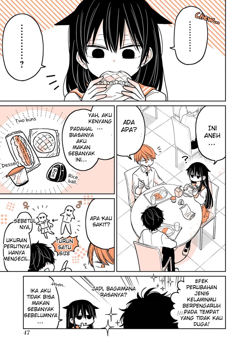 A Lazy Guy Woke Up as a Girl One Morning Chapter 04 Bahasa Indonesia