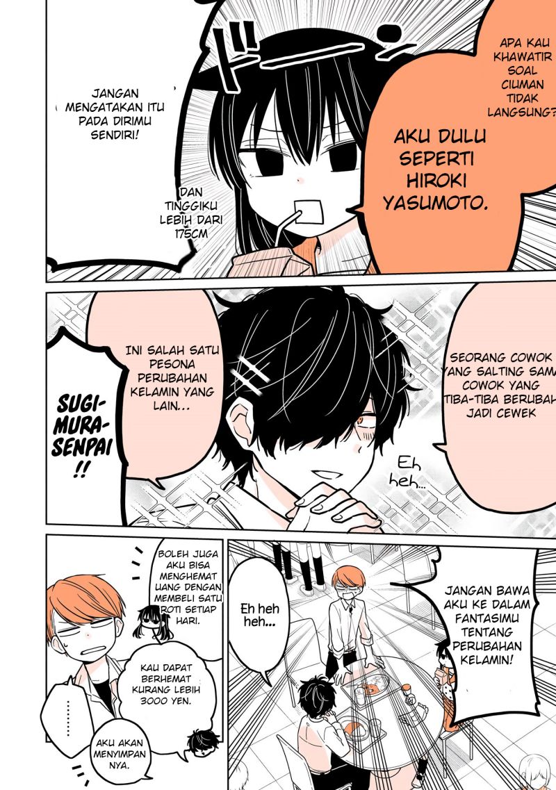 A Lazy Guy Woke Up as a Girl One Morning Chapter 04 Bahasa Indonesia