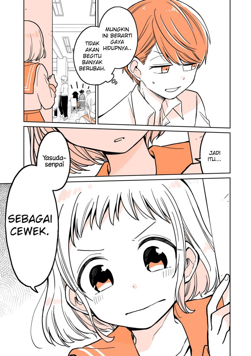 A Lazy Guy Woke Up as a Girl One Morning Chapter 04 Bahasa Indonesia