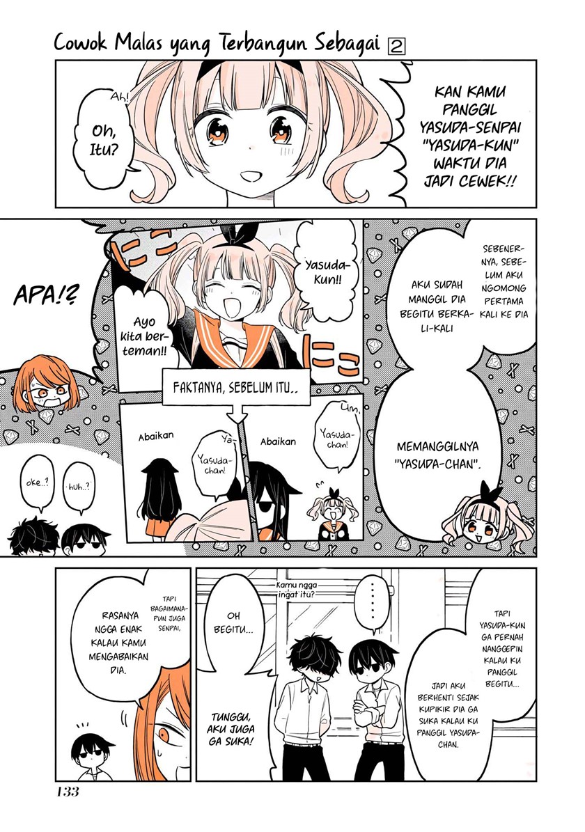 A Lazy Guy Woke Up As A Girl One Morning chapter 15