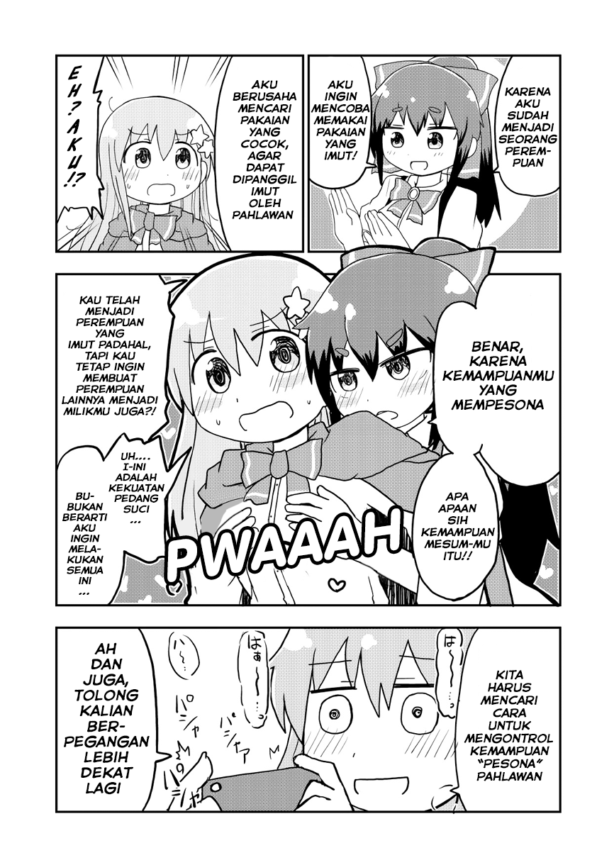 A Manga About a Hero Who Pulled Out the Holy Sword and Became a Girl Chapter 06 Bahasa Indonesia