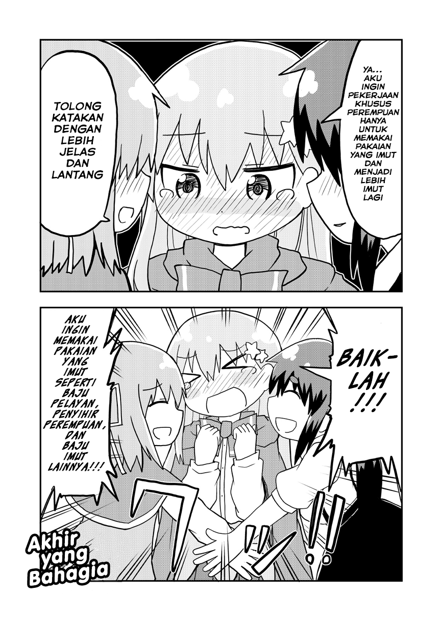 A Manga About a Hero Who Pulled Out the Holy Sword and Became a Girl Chapter 06 Bahasa Indonesia