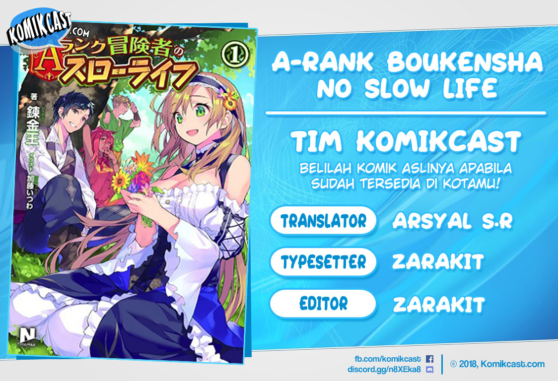 A-Rank Boukensha no Slow Life Chapter 04 Bahasa Indonesia