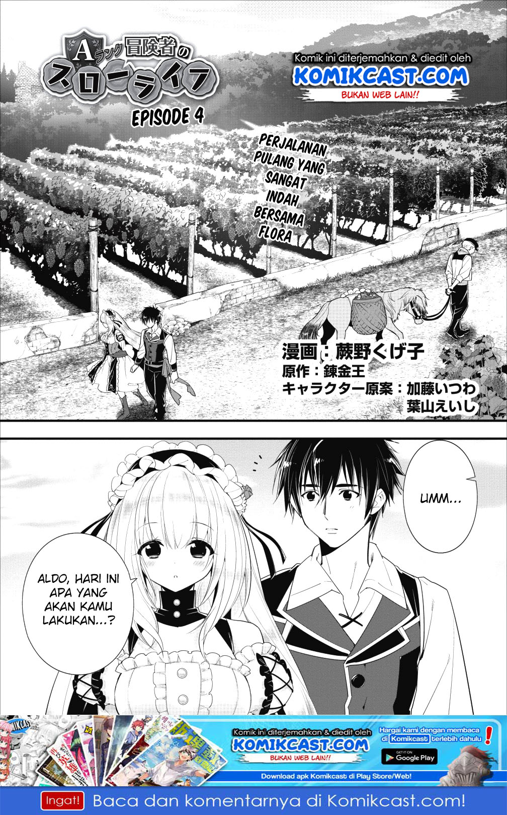 A-Rank Boukensha no Slow Life Chapter 04 Bahasa Indonesia