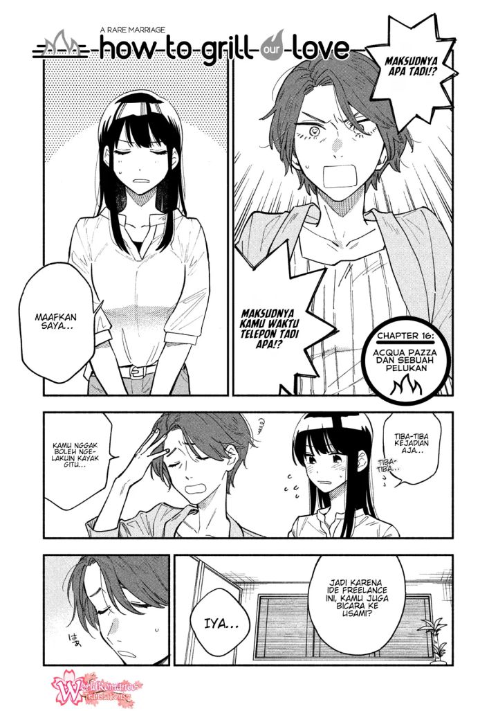 A Rare Marriage: How to Grill Our Love Chapter 16 Bahasa Indonesia