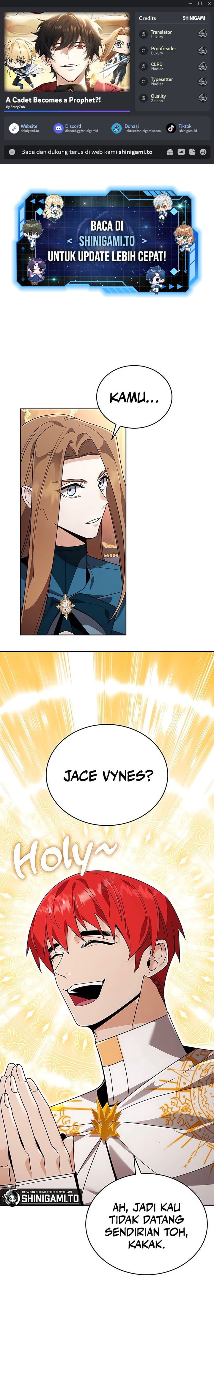 A Cadet Becomes A Prophet?! chapter 14