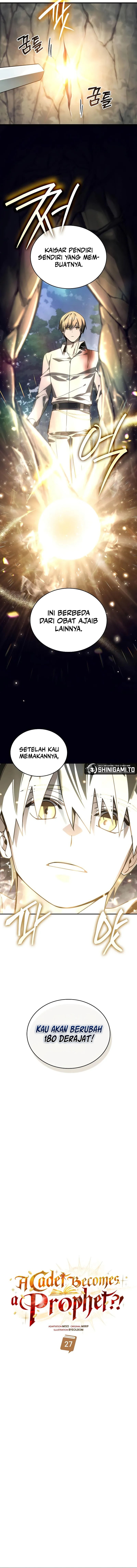 A Cadet Becomes A Prophet?! chapter 27