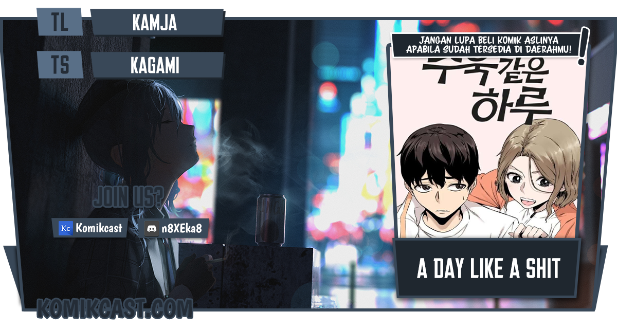 A Day Like a Shit Chapter 08 Bahasa Indonesia