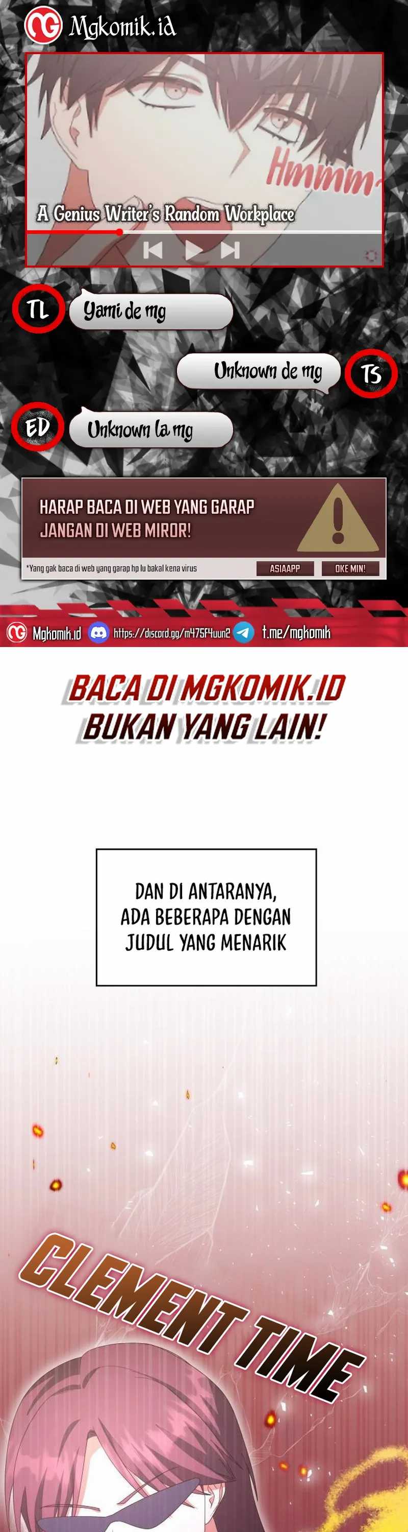 A Genius Writer’s Random Workplace Chapter 47 Bahasa Indonesia