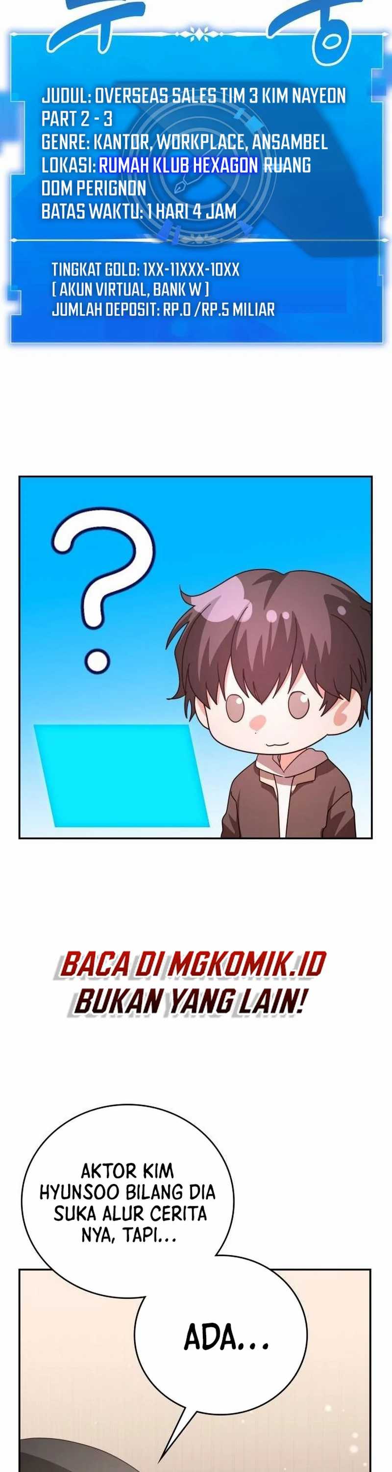 A Genius Writer’s Random Workplace Chapter 47 Bahasa Indonesia