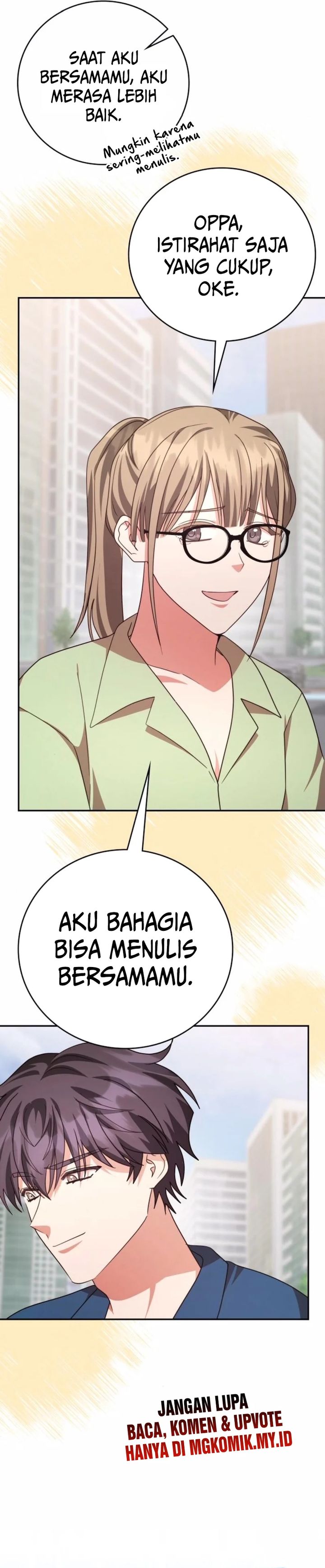 A Genius Writer’s Random Workplace Chapter 98 Bahasa Indonesia