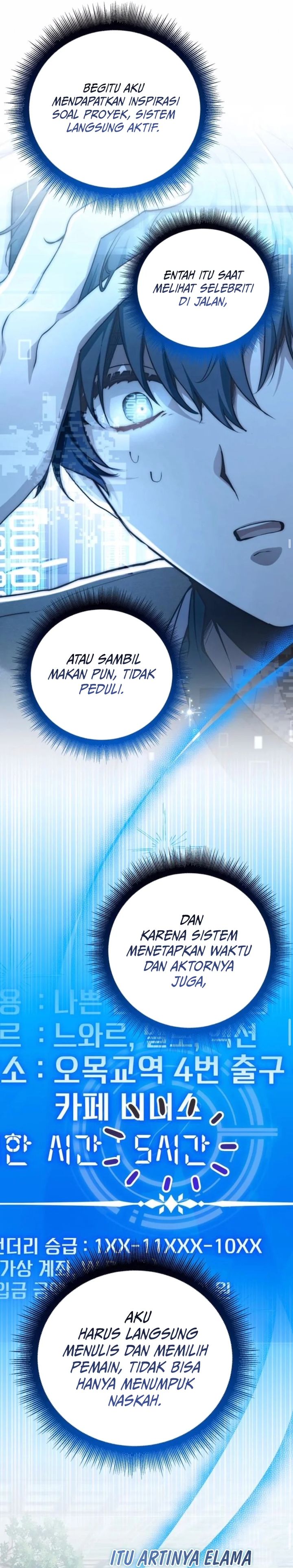 A Genius Writer’s Random Workplace Chapter 98 Bahasa Indonesia