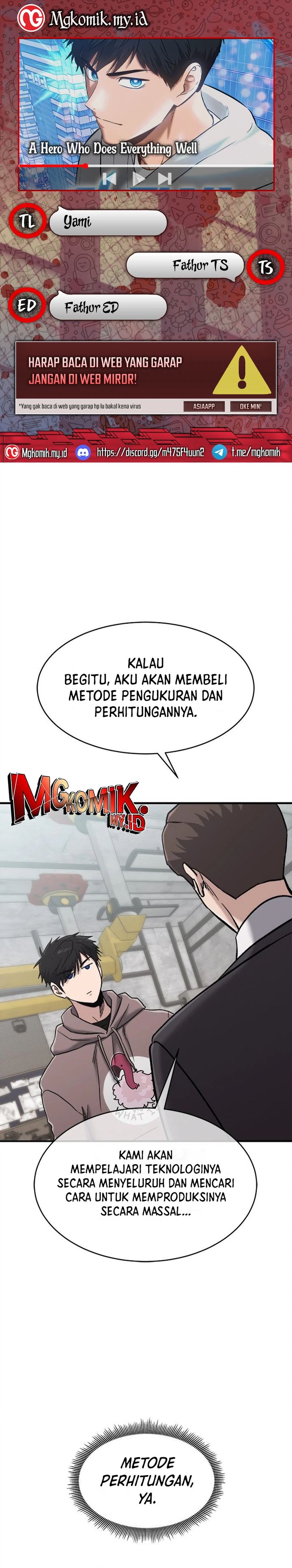 A Hero Who Does Everything Well Chapter 47 Bahasa Indonesia