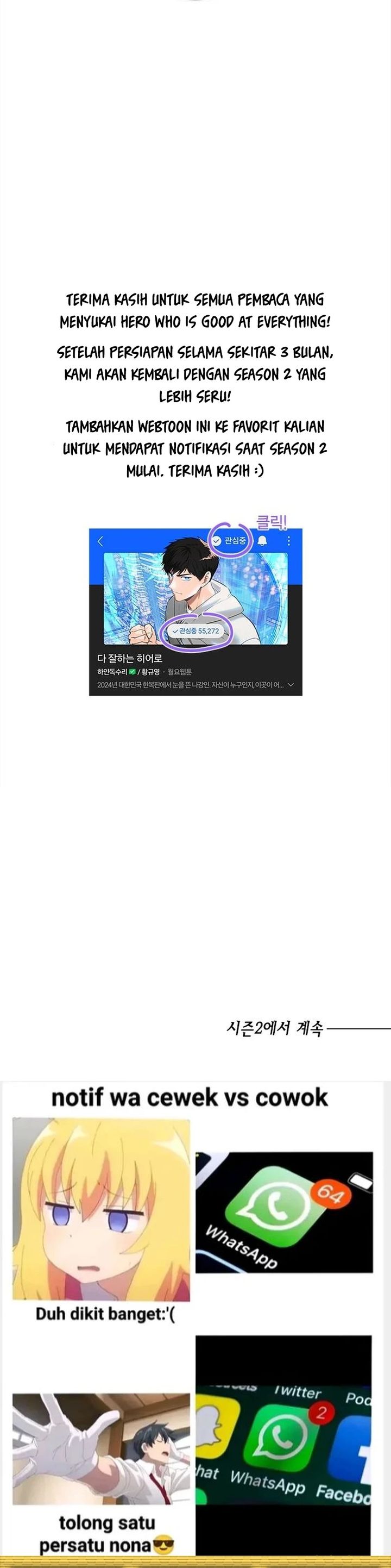 A Hero Who Does Everything Well Chapter 47 Bahasa Indonesia