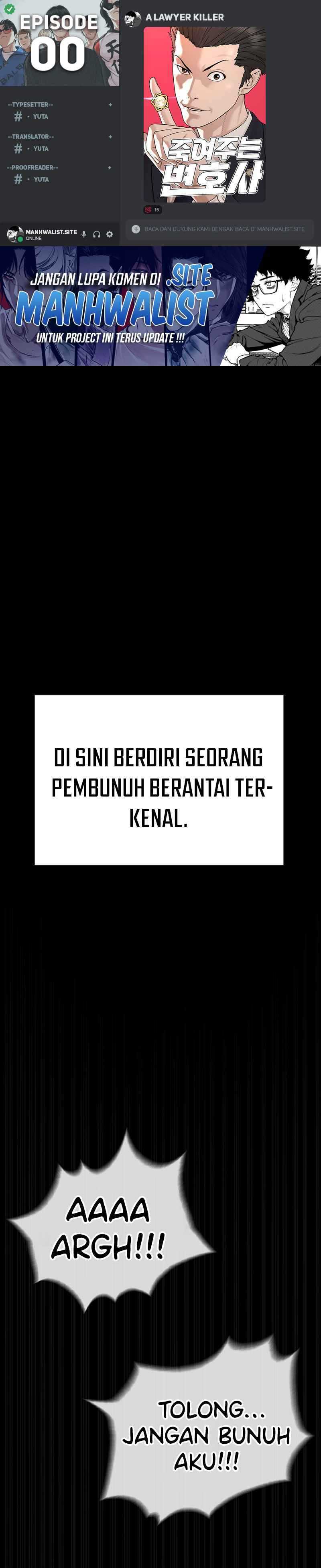 A Lawyer Killler (Killer Lawyer) Chapter 00 Bahasa Indonesia