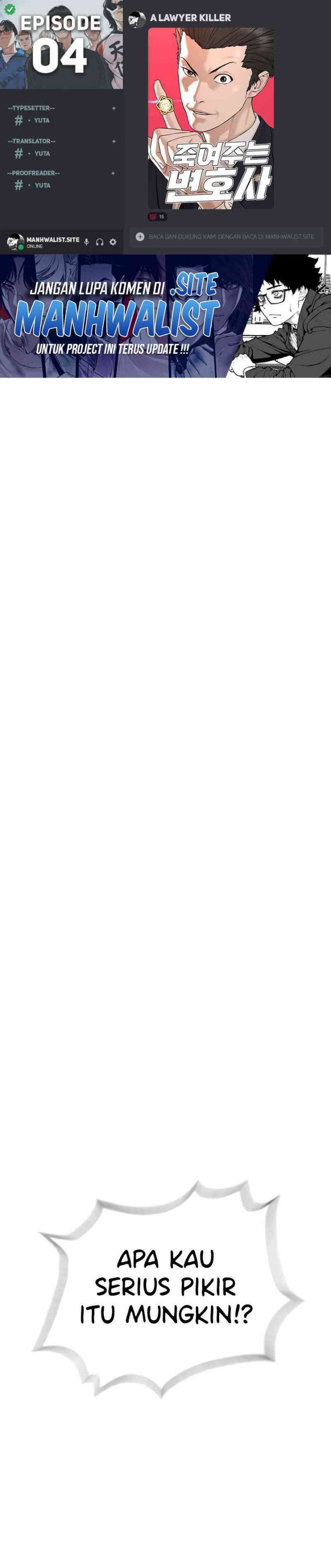 A Lawyer Killler (Killer Lawyer) chapter 4