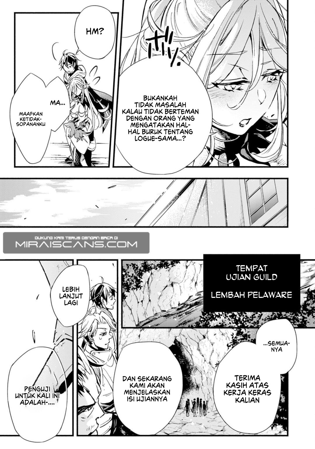 A Lone Necromancer Who Leads an Army of Immortals, Changed His Job to Become an SSS Rank Adventurer Chapter 02 Bahasa Indonesia
