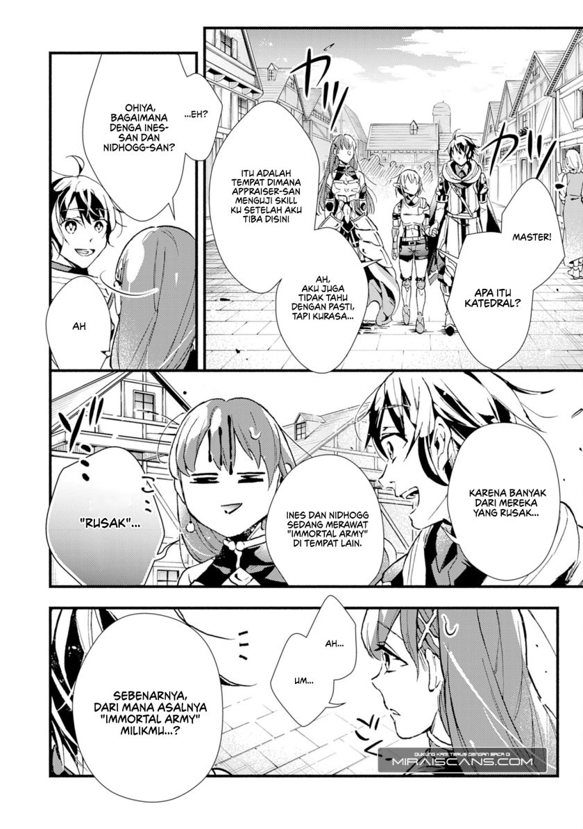 A Lone Necromancer Who Leads an Army of Immortals, Changed His Job to Become an SSS Rank Adventurer chapter 8