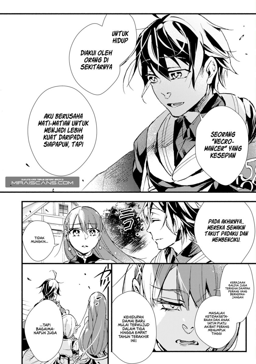 A Lone Necromancer Who Leads an Army of Immortals, Changed His Job to Become an SSS Rank Adventurer chapter 8