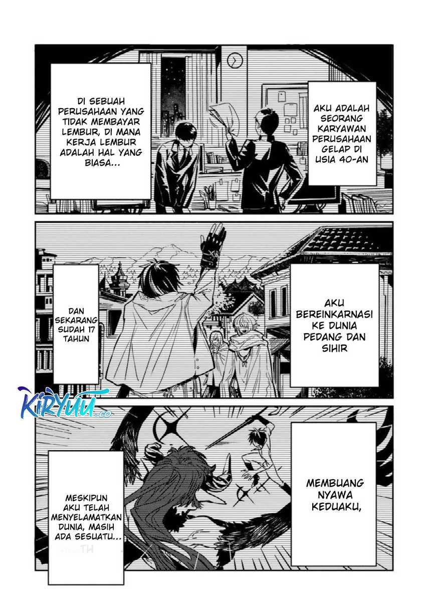A Middle-Aged Man Who Returns From Another World Goes Back to When He Was 17 and Becomes Unbeatable chapter 1