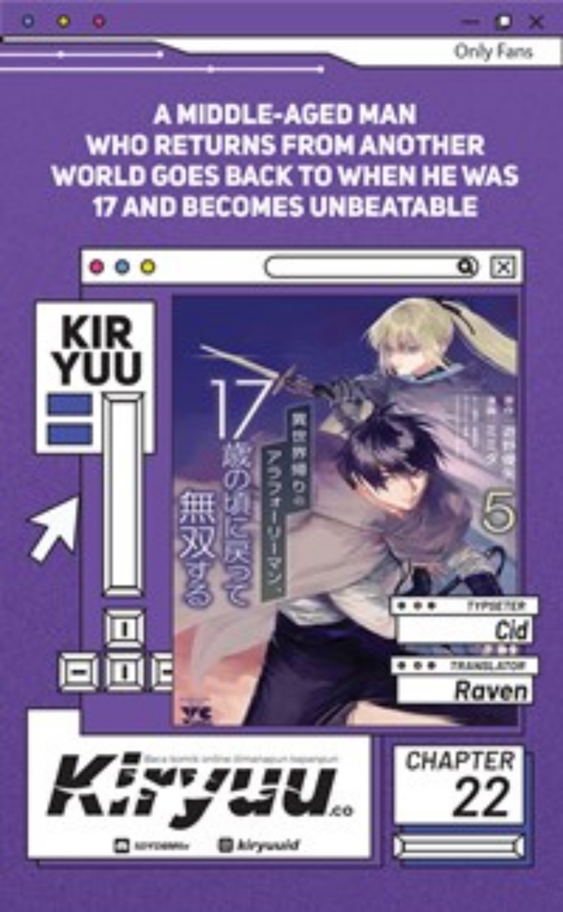 A Middle-Aged Man Who Returns From Another World Goes Back to When He Was 17 and Becomes Unbeatable chapter 22