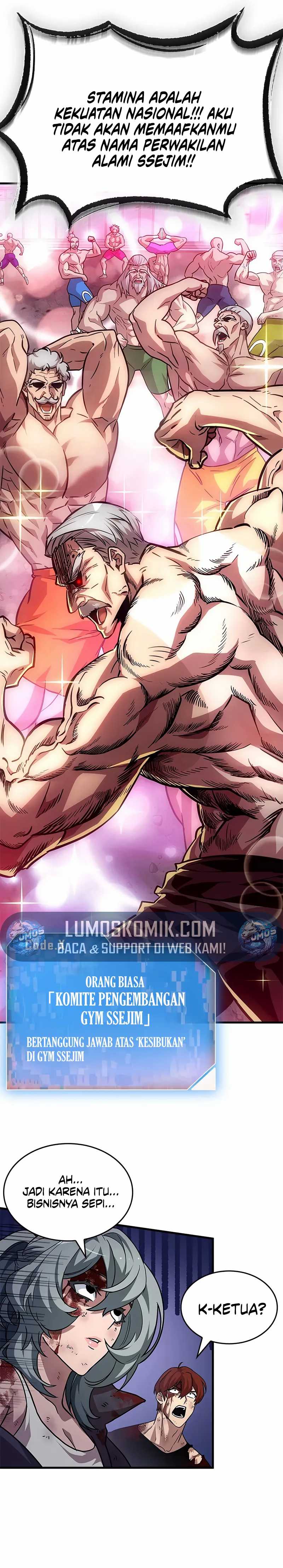 A Million-Sub Gym Influencer Becomes a Webtoon Loser? Chapter 14 Bahasa Indonesia