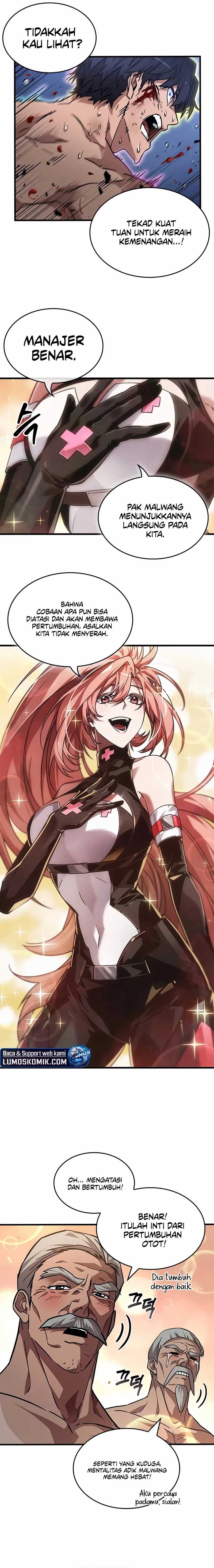 A Million-Sub Gym Influencer Becomes a Webtoon Loser? Chapter 14 Bahasa Indonesia