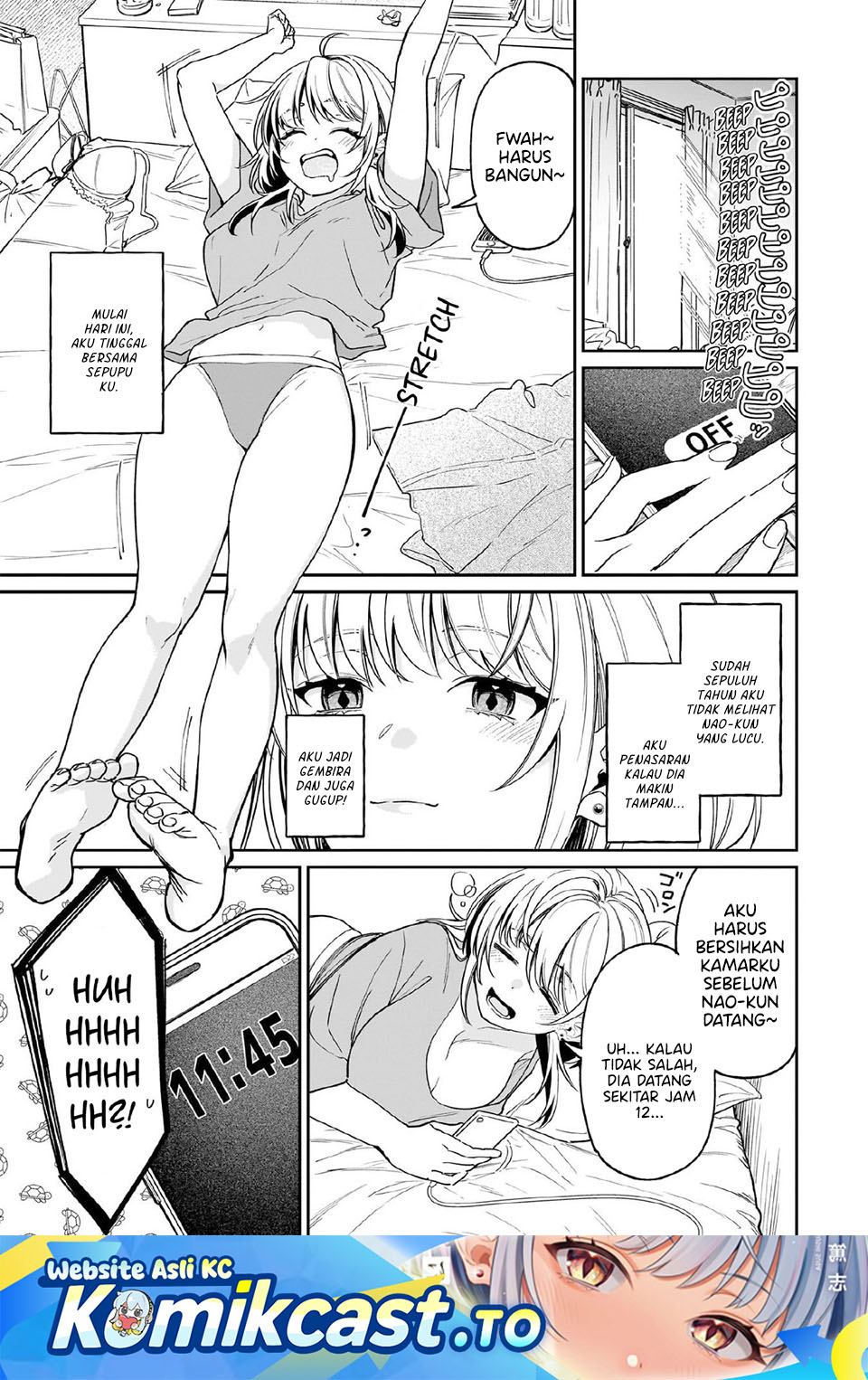A Quirky Girl Is Inviting Me to Bed Chapter 05.6 Bahasa Indonesia