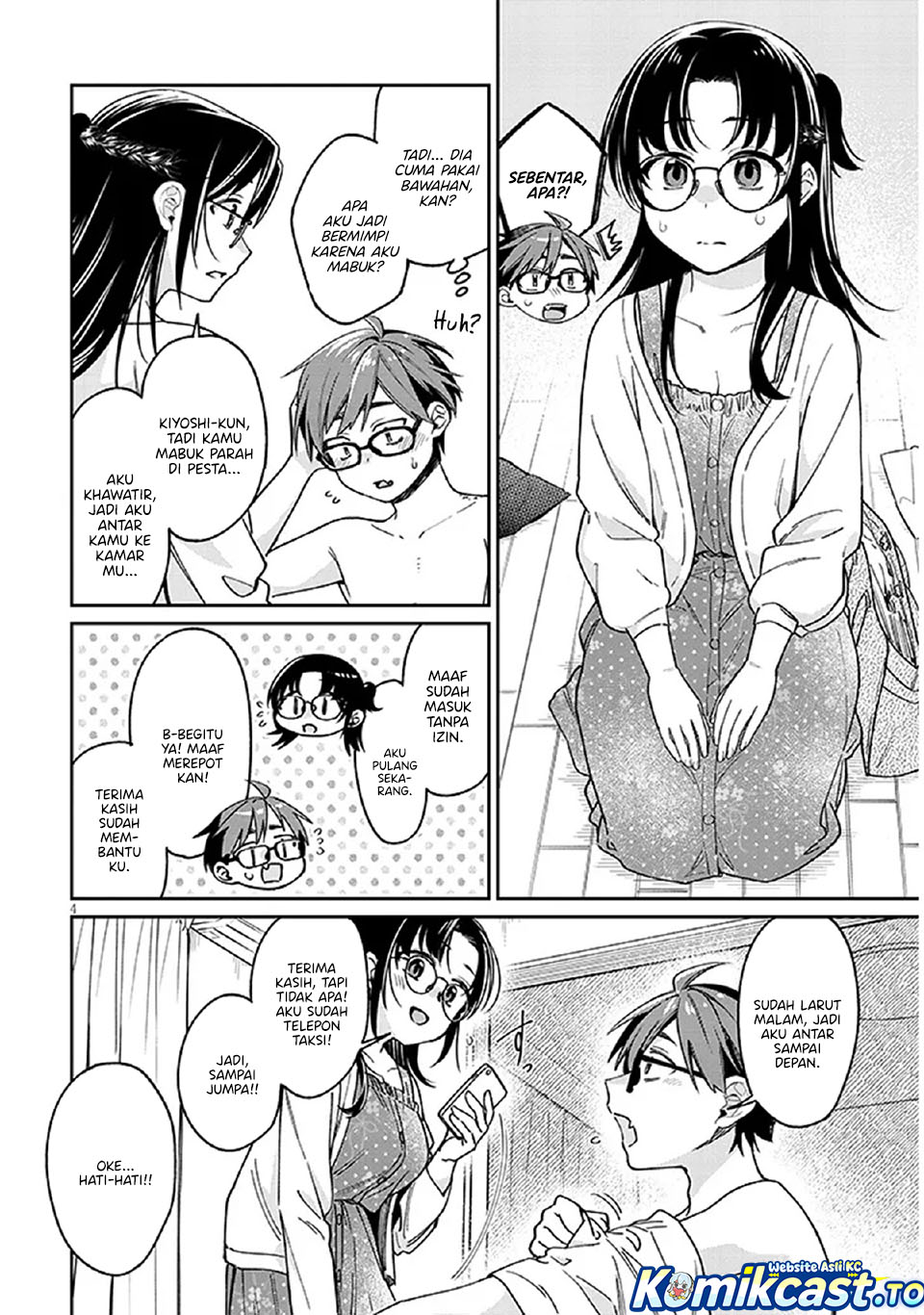 A Quirky Girl Is Inviting Me to Bed Chapter 06 Bahasa Indonesia