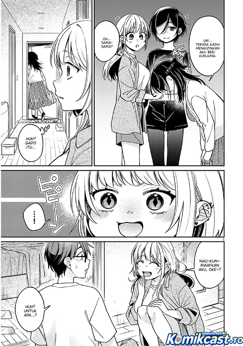 A Quirky Girl Is Inviting Me to Bed Chapter 06 Bahasa Indonesia