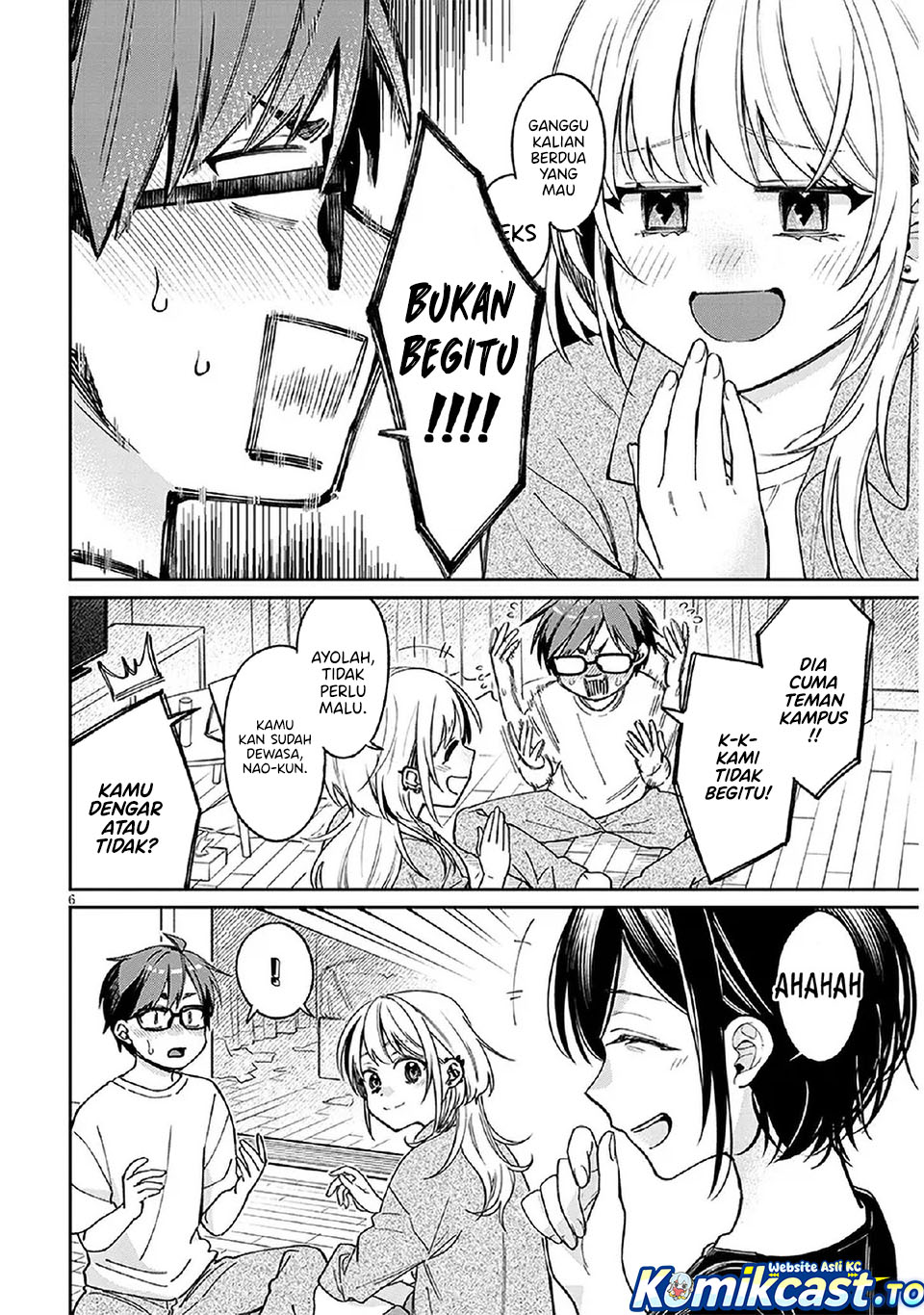 A Quirky Girl Is Inviting Me to Bed Chapter 06 Bahasa Indonesia