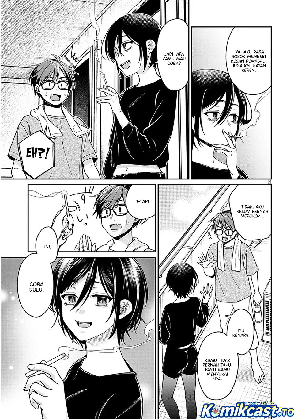 A Quirky Girl Is Inviting Me to Bed Chapter 06 Bahasa Indonesia