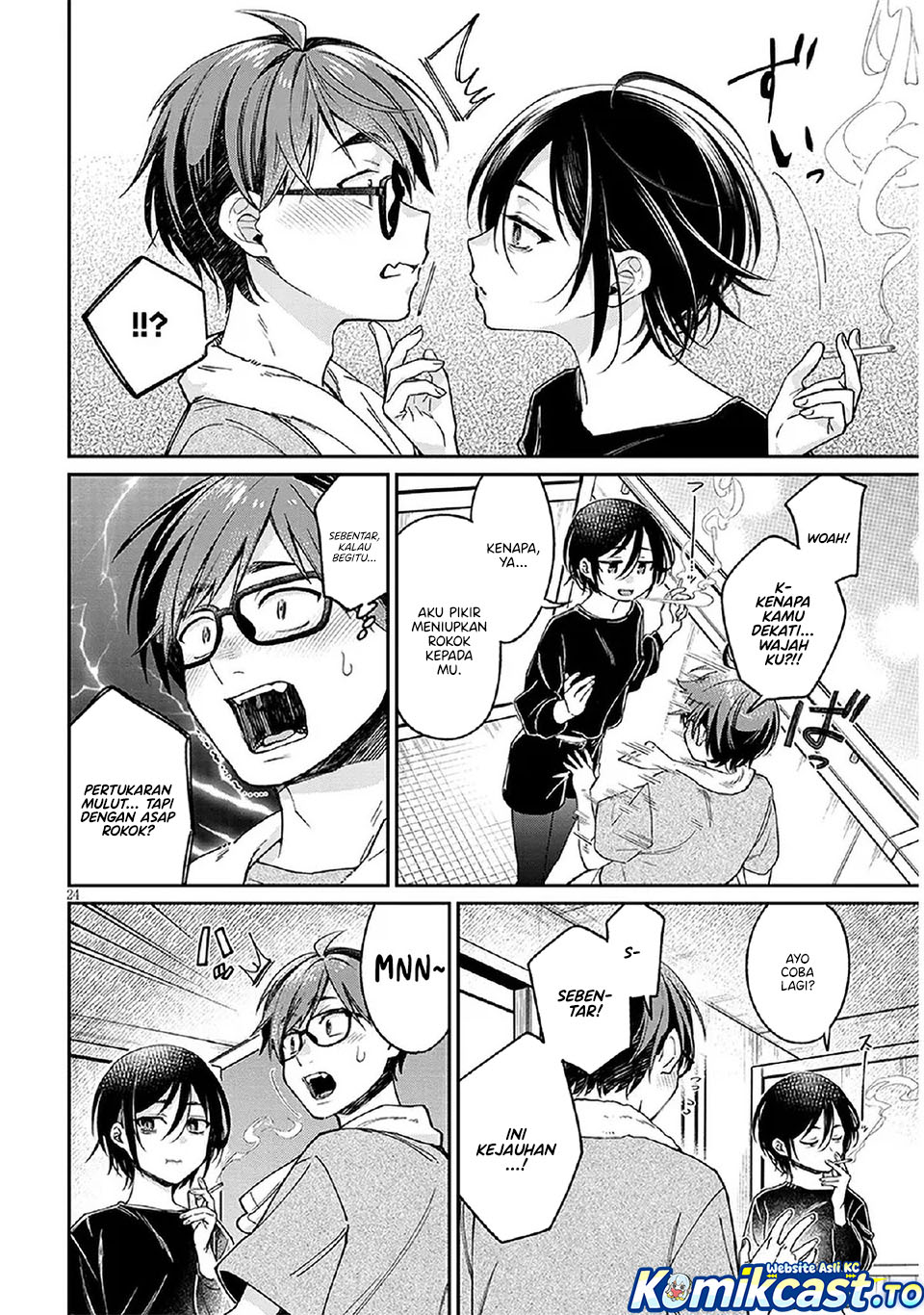 A Quirky Girl Is Inviting Me to Bed Chapter 06 Bahasa Indonesia