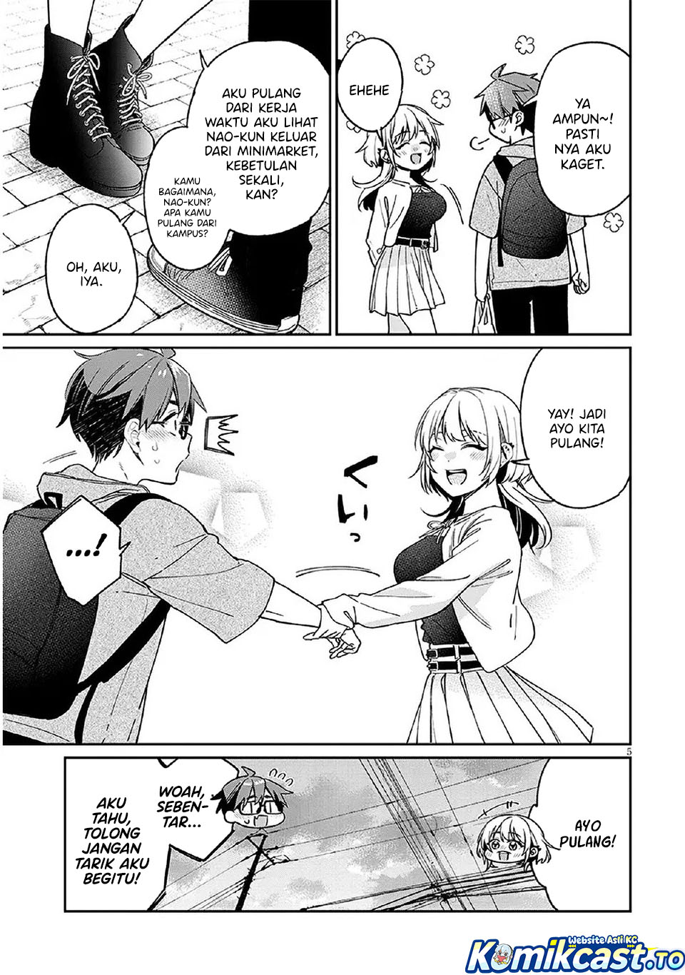 A Quirky Girl Is Inviting Me to Bed Chapter 07 Bahasa Indonesia