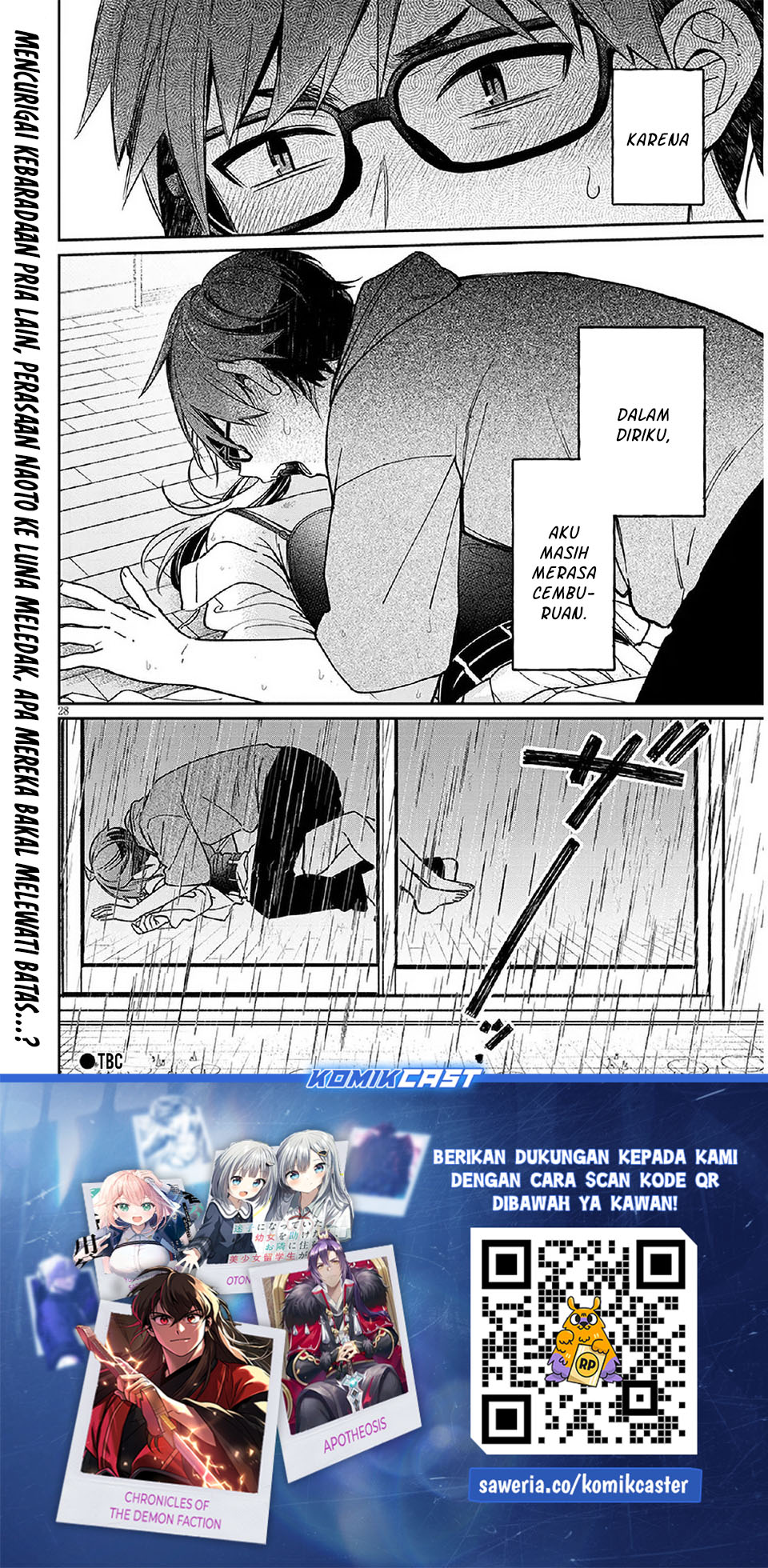 A Quirky Girl Is Inviting Me to Bed Chapter 07 Bahasa Indonesia