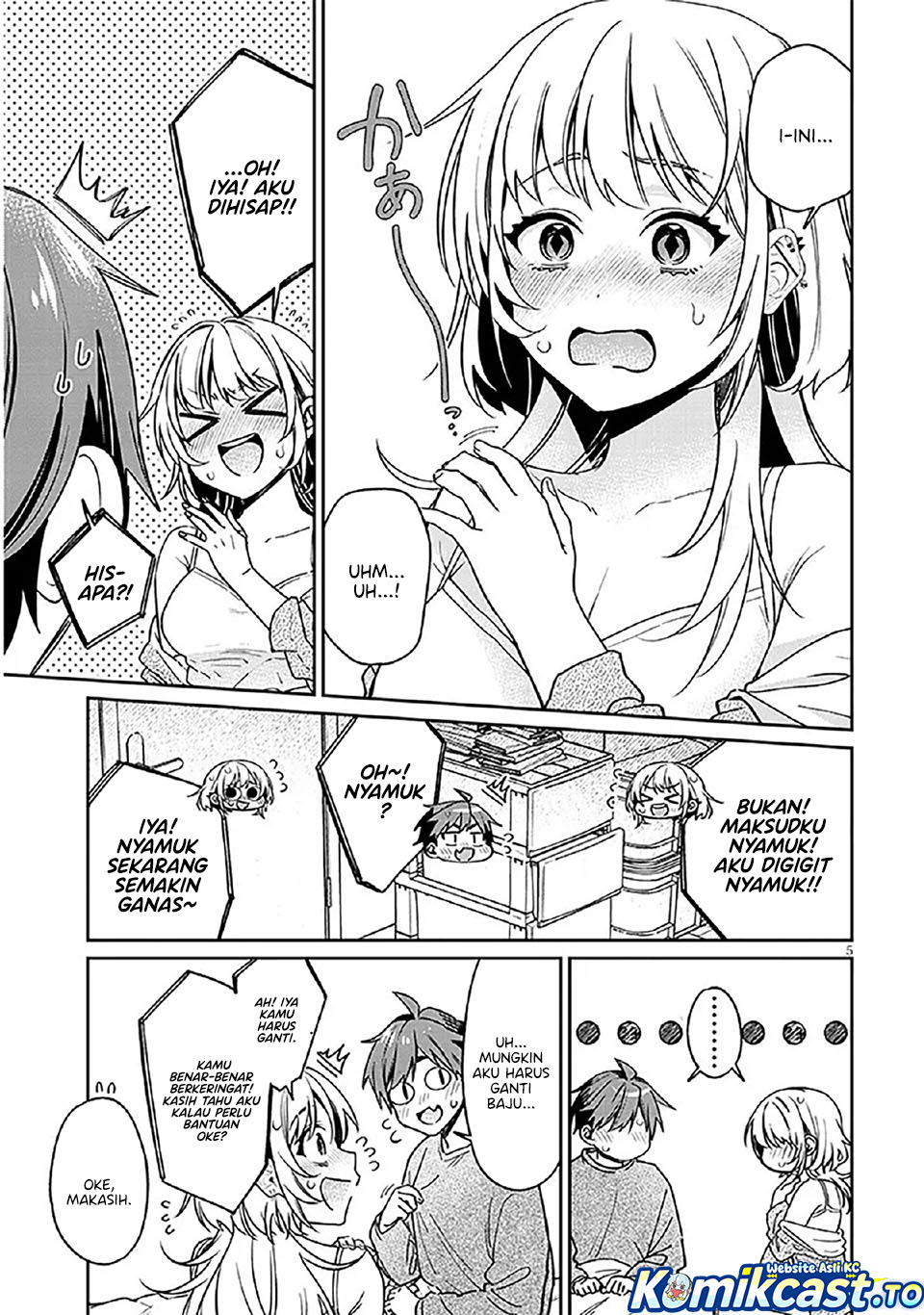 A Quirky Girl Is Inviting Me to Bed Chapter 09 Bahasa Indonesia