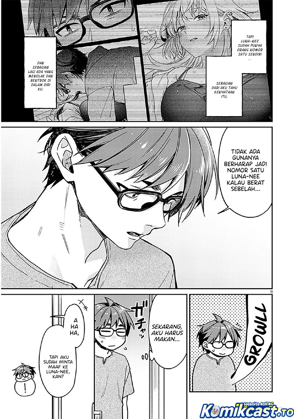 A Quirky Girl Is Inviting Me to Bed Chapter 09 Bahasa Indonesia