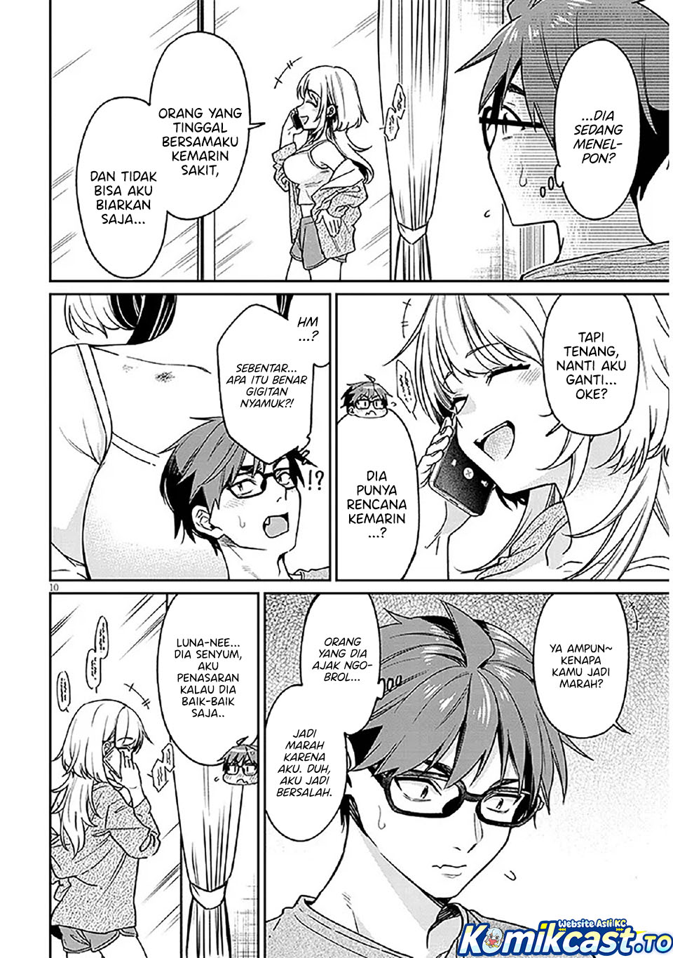 A Quirky Girl Is Inviting Me to Bed Chapter 09 Bahasa Indonesia