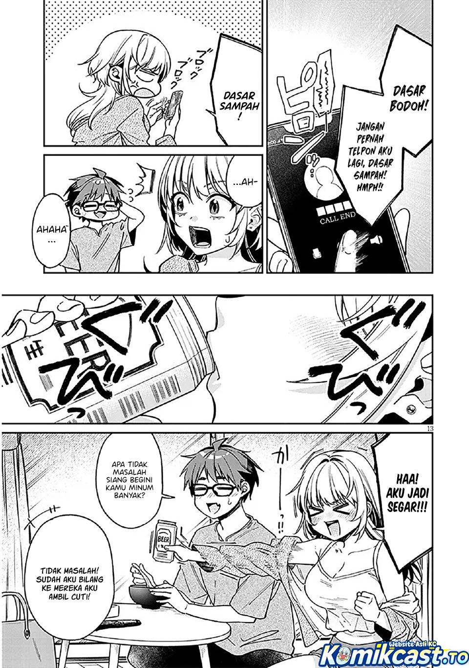 A Quirky Girl Is Inviting Me to Bed Chapter 09 Bahasa Indonesia