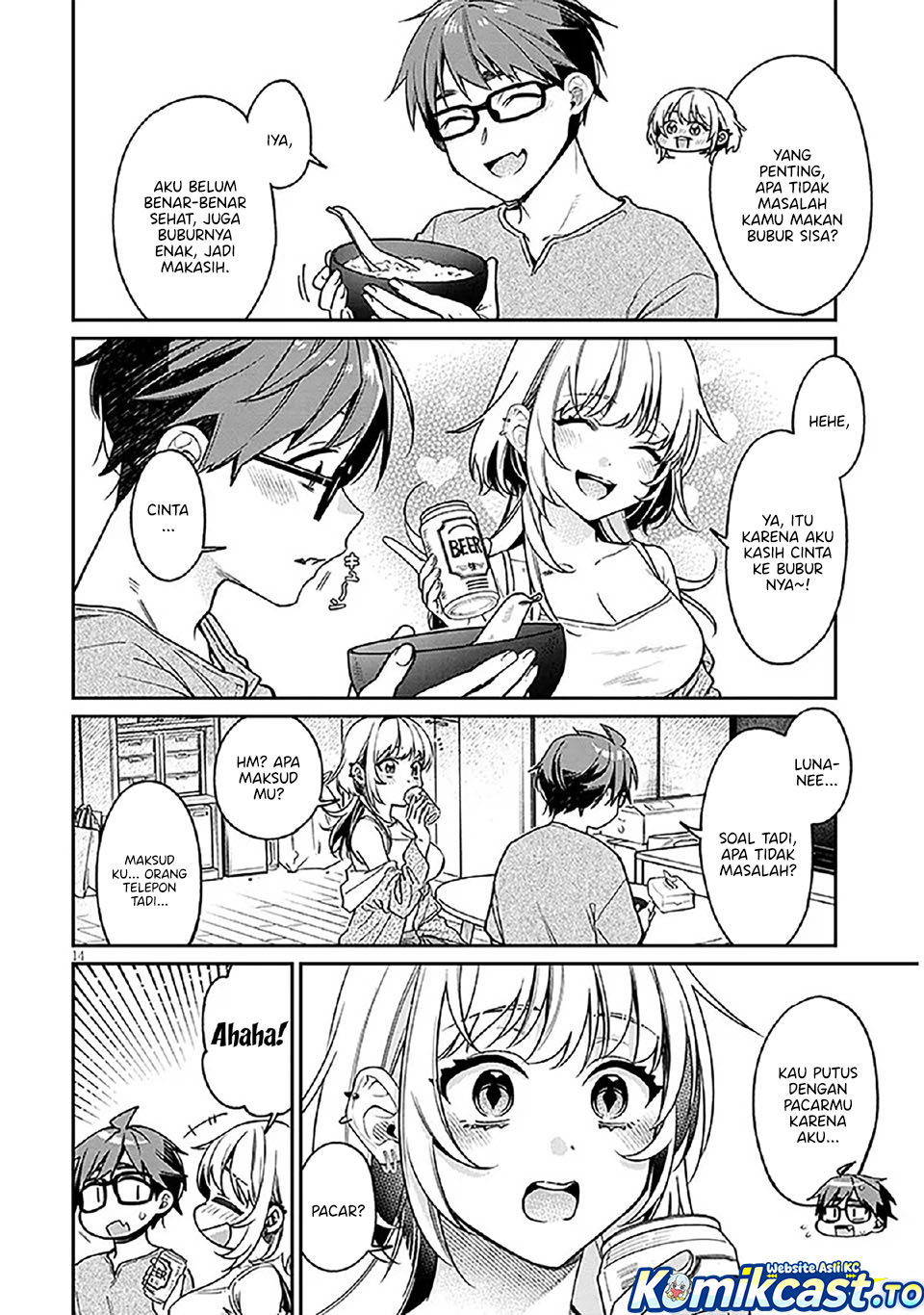 A Quirky Girl Is Inviting Me to Bed Chapter 09 Bahasa Indonesia