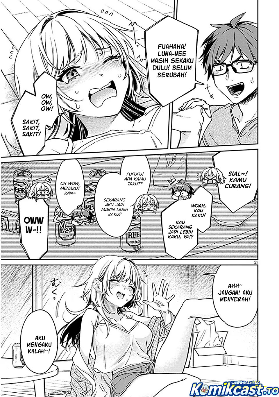 A Quirky Girl Is Inviting Me to Bed Chapter 09 Bahasa Indonesia