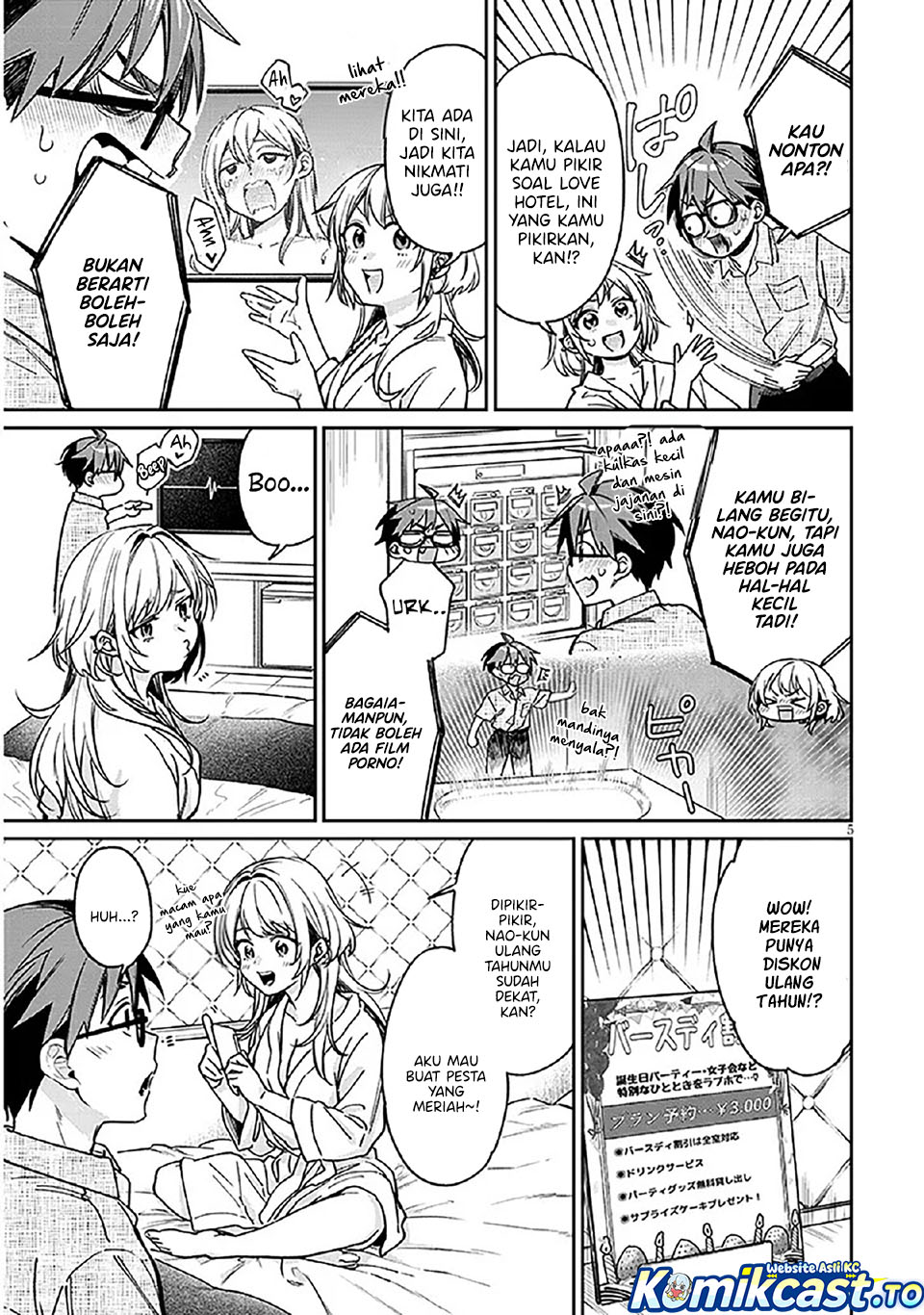 A Quirky Girl Is Inviting Me to Bed Chapter 11 Bahasa Indonesia