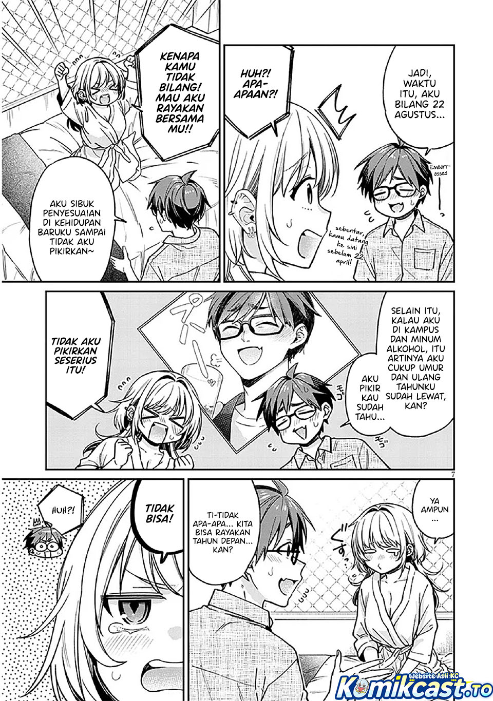 A Quirky Girl Is Inviting Me to Bed Chapter 11 Bahasa Indonesia